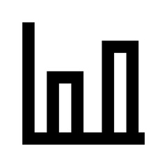 Business Chart Flat Vector Icon