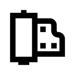 Film Reel Flat Vector Icon