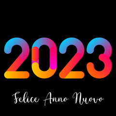 felice anno nuovo - buon anno 2023	