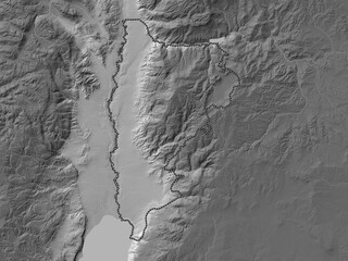 Balqa, Jordan. Grayscale. No legend