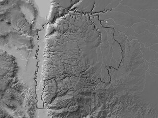 Irbid, Jordan. Grayscale. No legend