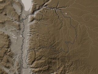 Irbid, Jordan. Sepia. No legend