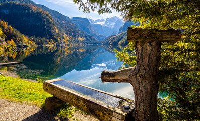 Der Vorderer Gosausee im Salzkammergut