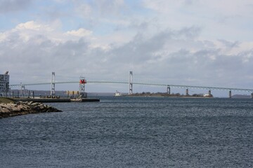 View to Newport Bridge, RI