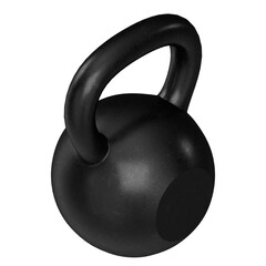 3d rendering illustration of a kettlebell gym equipment