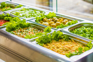 Saladas No Buffet por Quilo