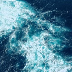 Fototapeta premium various overlooking ocean wave pattern set. photographic high detailed texture. 3d rendering illustration.