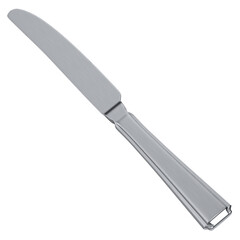 3d rendering illustration of a dessert kitchen knife