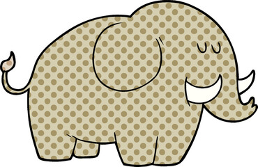 cartoon elephant
