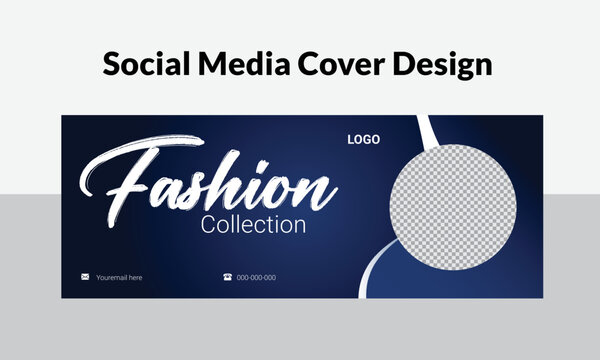  social media facebook cover and creative web banner template