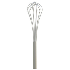 3d rendering illustration of a kitchen whisk