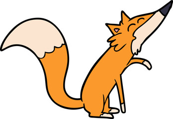 cartoon fox