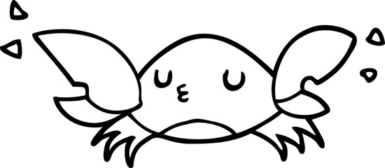 cartoon crab