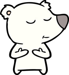 polar bear cartoon