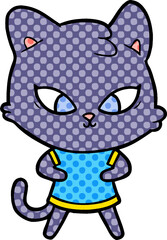 cute cartoon cat
