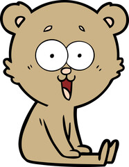 Fototapeta premium bear cartoon chraracter