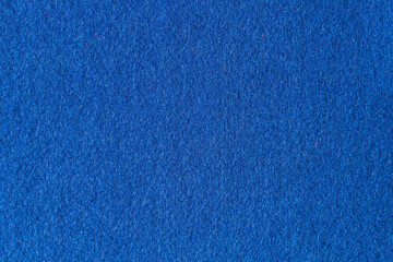 Blue hue color felt textile fabric texture background
