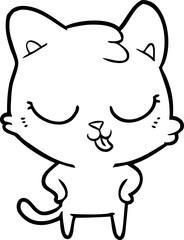 cartoon cat