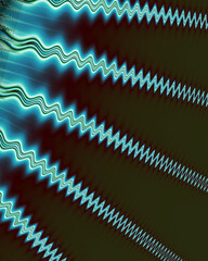 Blue abstract art colorful fractal background