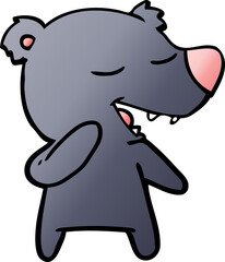 cartoon bear