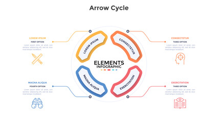 Modern Geometric Infographic Template