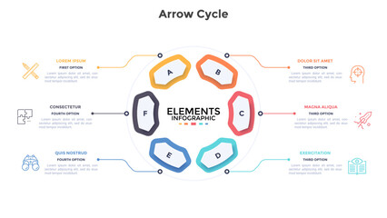 Modern Geometric Infographic Template