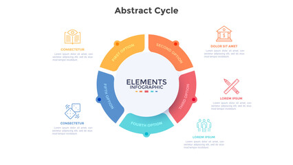 Modern Geometric Infographic Template