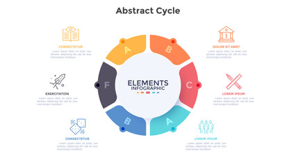 Modern Geometric Infographic Template