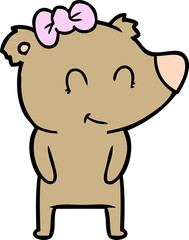 bear cartoon chraracter