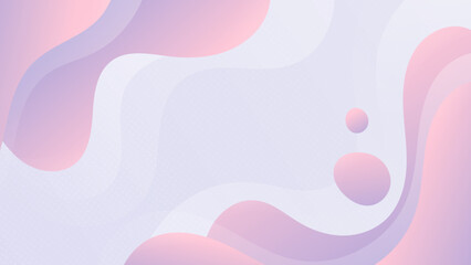 Abstract background with pink waves. Desktop wallpaper. Vector.