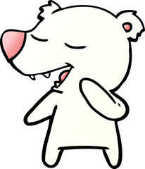 polar bear cartoon