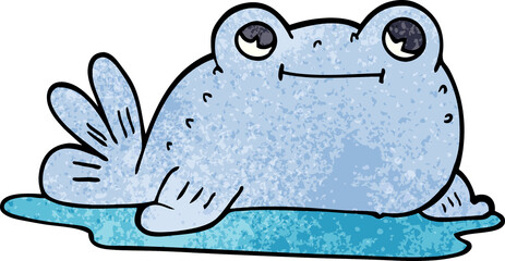 cartoon doodle of a fish