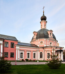 Fototapeta na wymiar Russia. Moscow. Church of Catherine the Great Martyr on Vspolye on Bolshaya Ordynka Street