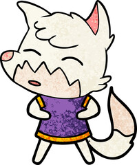 cartoon fox