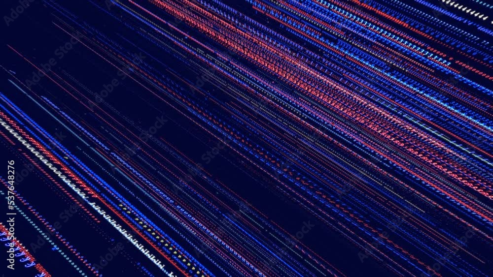 Poster symbols form lines, lines form grid. vj loop hologram abstract bg blue red sci fi theme, information