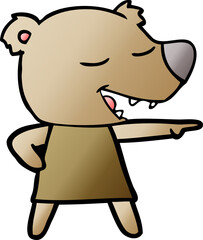 cartoon bear