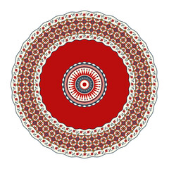 Romanian round design element 32