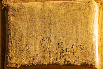 Close up retro color cement wall panoramic background texture for show or advertise or promote...