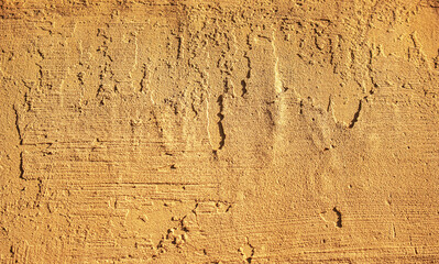 Close up retro color cement wall panoramic background texture for show or advertise or promote...