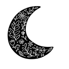 illustration of a moon