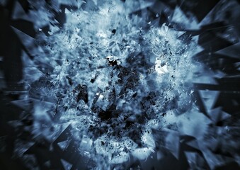 exploding background