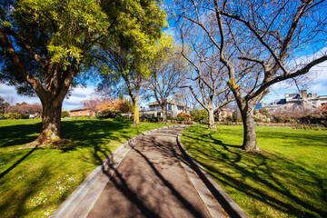 Princes Park in Hobart Tasmania Australia