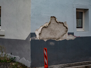 Wand und Gebäudeschäden am Altbau