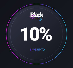 Discount 10 percent concept