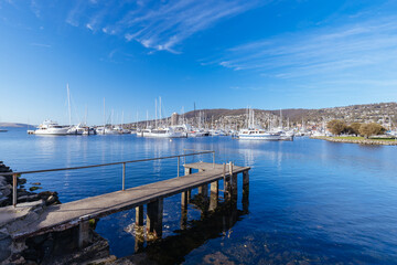 Sandy Bay View in Hobart Tasmania Australia