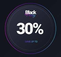 Discount 30 percent concept