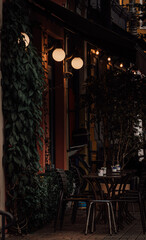 night in the city