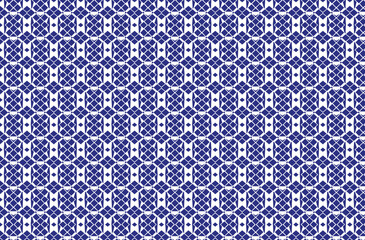 Blue seamless pattern with dots