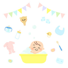 赤ちゃんの子育てアイテムセット