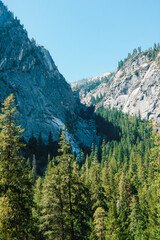 Fototapeta na wymiar Yosemite National Park, Landscape, Nature, USA Attractions 